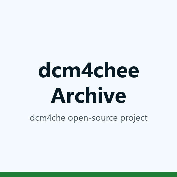 dcm4chee Archive